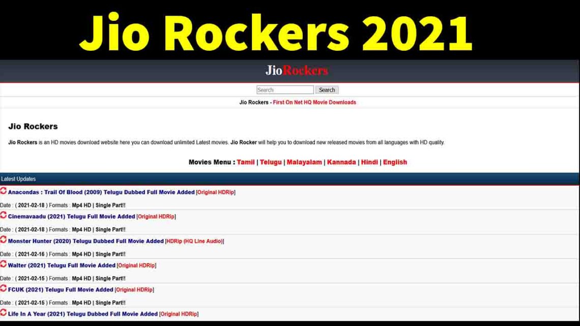 Jio rockers telugu movies 2022 best jio rockers hindi dubbed movies